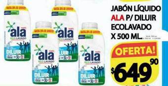 Supermercados Becerra Jabón líquido ala p diluir ecolavado oferta