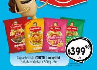 Supermercados Becerra Cappellettis lucchetti lucchettini oferta