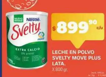 Supermercados Becerra Leche en polvo svelty move plus lata oferta
