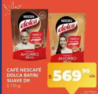 Supermercados Becerra Café nescafé dolca batir suave oferta
