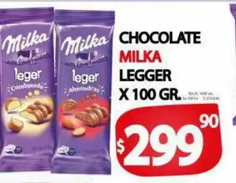 Supermercados Becerra Chocolate milka legger oferta