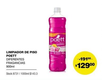 Atomo Conviene POETT limpiador de piso oferta