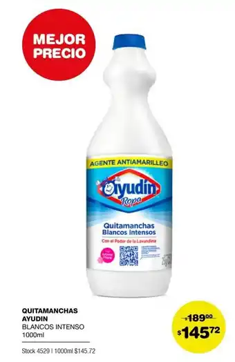Atomo Conviene AYUDIN quitamanchas oferta