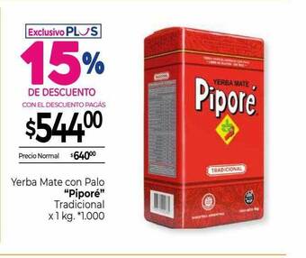 La Anonima Yerba mate con palo oferta