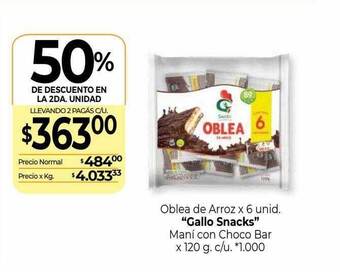 La Anonima Oblea de arroz oferta