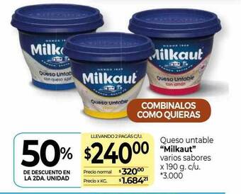 La Anonima Queso untable oferta