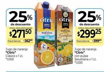 La Anonima Jugo de naranja oferta