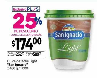 La Anonima Dulce de leche light oferta
