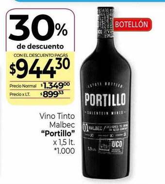 La Anonima Vino tinto malbec oferta