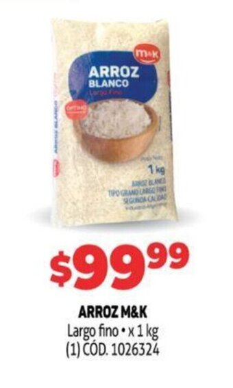 Makro Arroz m&k oferta