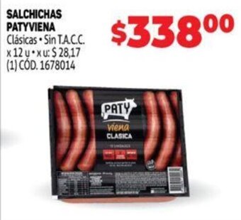 Makro Salchichas patyviena oferta