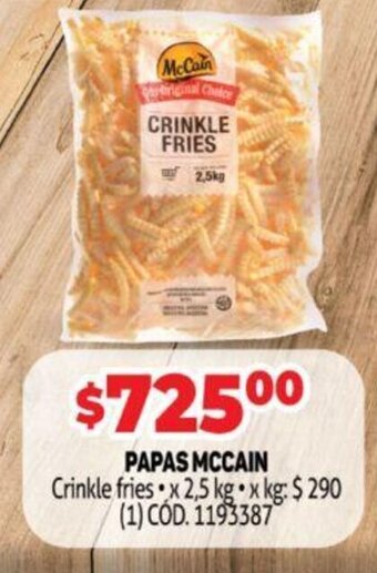 Makro MCCAIN papas oferta