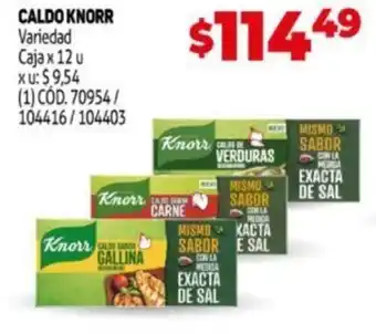 Makro KNORR caldo oferta