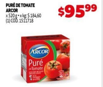 Makro ARCOR puré de tomate oferta