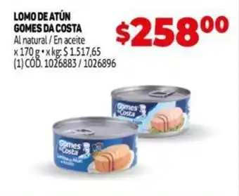 Makro GOMES DA COSTA lomo de atún oferta