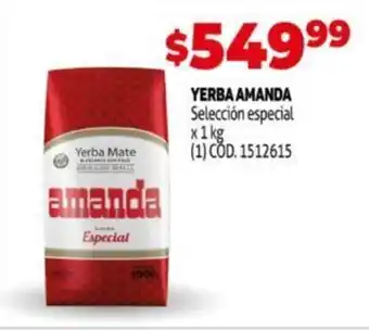 Makro AMANDA yerba oferta