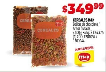 Makro M&K cereales oferta