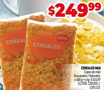 Makro M&K cereales oferta