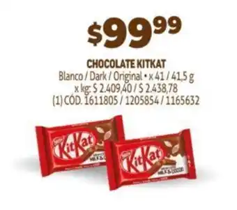 Makro KITKAT chocolate oferta