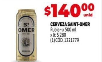 Makro Cerveza saint-omer oferta