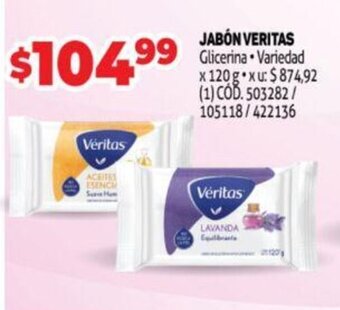 VERITAS jabón
