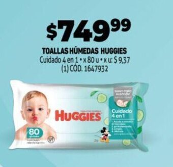 Makro HUGGIES toallas húmedas oferta