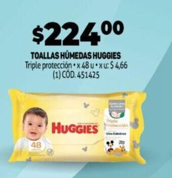 Makro HUGGIES toallas húmedas oferta