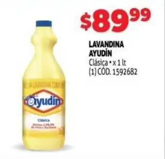Makro AYUDIN lavandina oferta