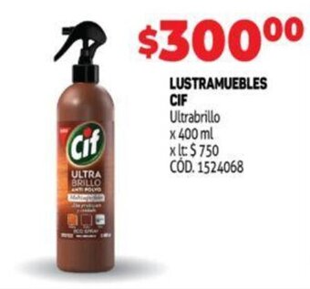 Makro CIF lustramuebles oferta