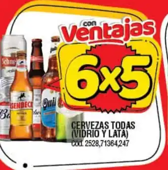 Supermercados Yaguar Cerveza Todas oferta