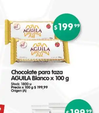 Supermercados Buenos Días Aguila Chocolate Para Taza Blanco oferta