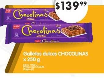 Supermercados Buenos Días Chocolinas Galletas Dulces oferta