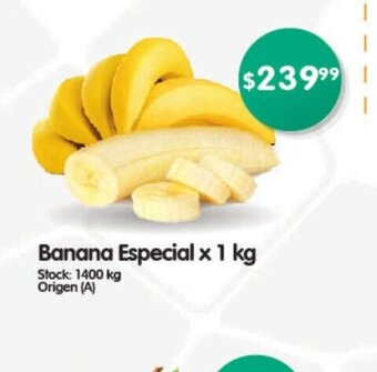 Supermercados Buenos Días Banana Especial oferta