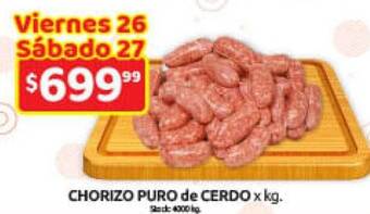 Cordiez Chorizo puro de cerdo oferta