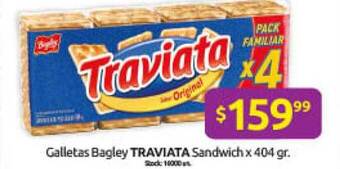 Cordiez Galletas bagley traviata sandwich oferta