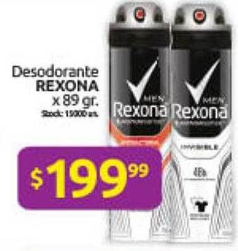 Cordiez Desodorante rexona oferta