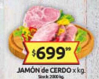 Cordiez Jamón de cerdo oferta