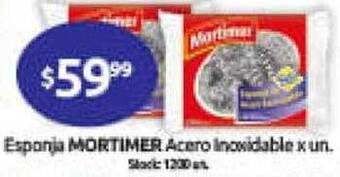 Cordiez Esponja mortimer acero inoxidable oferta