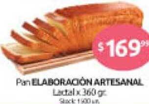 Cordiez Pan elaboración artesanal lactal oferta