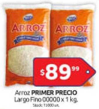 Cordiez Arroz primer precio largo fino 00000 oferta