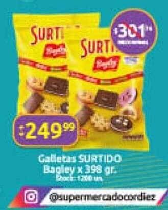 Cordiez Galletas surtido bagley oferta