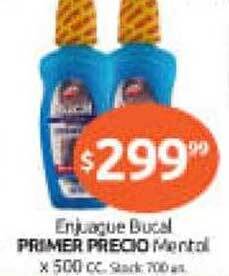 Cordiez Enjuague bucal primer precio mentol oferta