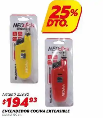 Ferniplast Encendedor cocina extensible oferta