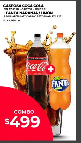 Supermercados Tadicor Gaseosa Coca Cola oferta