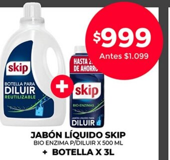 Supermercados Tadicor Skip Jabón Liquido oferta