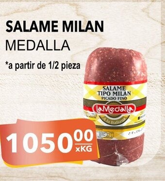 El Milagro Mayorista Salame Milan Medalla oferta