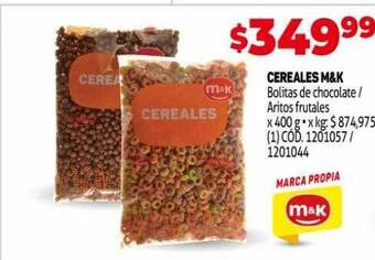 Makro Cereales m&k oferta