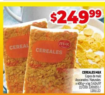Makro Cereales m&k oferta