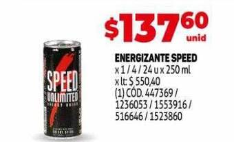 Makro Energizante speed oferta
