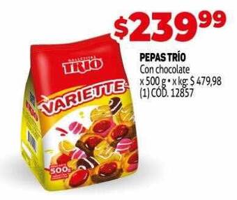 Makro Pepas trío oferta